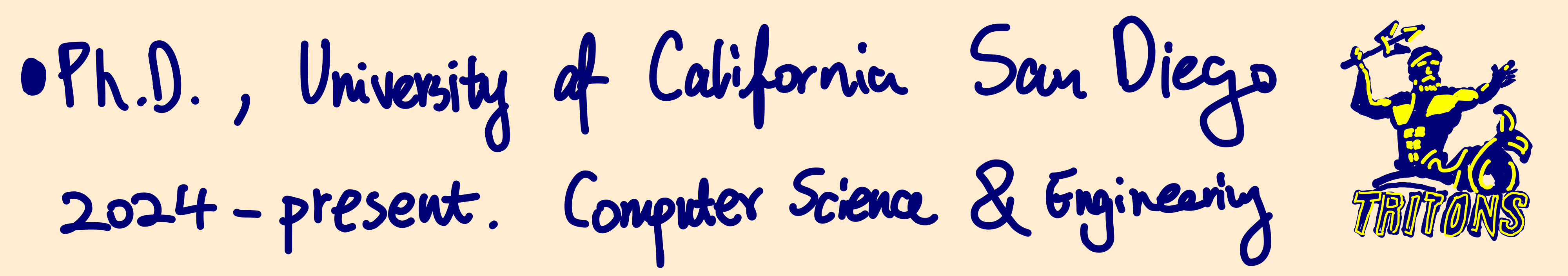 PhD Studies at University of California San Diego (UCSD)